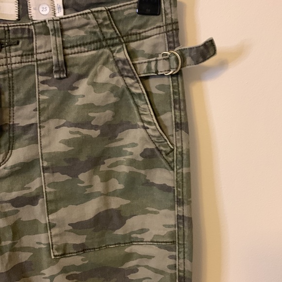 Anthropologie HEI HEI Camouflage Camo Pants Skinny Size 25 - Picture 5 of 11